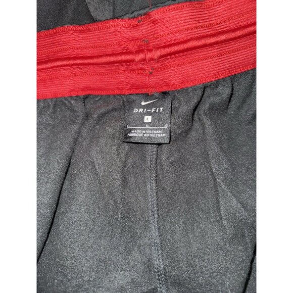 Nike Dri-Fit Jogger Pants Women’s Size Large Dark Grey Polyester Fleece Lining - Picture 11 of 13